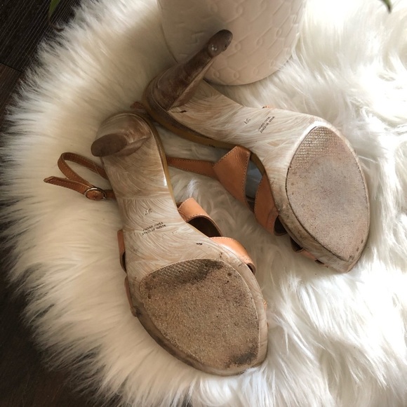 Costume national slingback heeled sandals - Picture 7 of 10